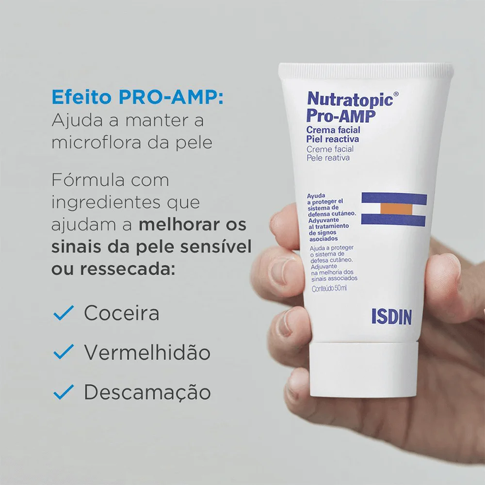 Creme Facial Isdin - Nutratopic Pro-AMP 50ml 2
