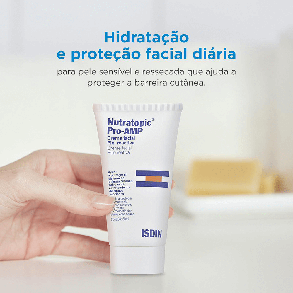 Creme Facial Isdin - Nutratopic Pro-AMP 50ml 6