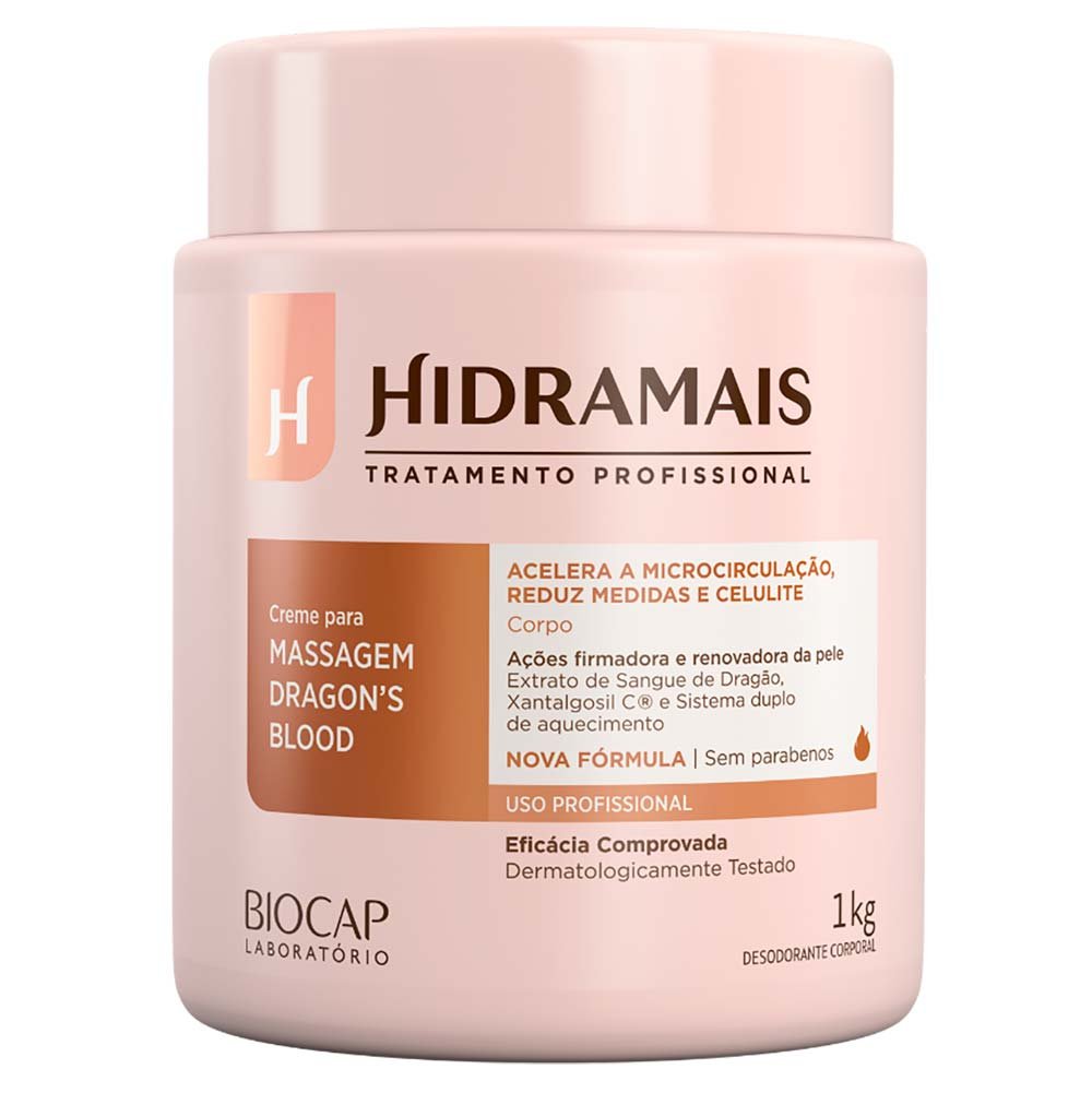 Creme de Massagem Hidramais – Dragon Blood 1Kg 1