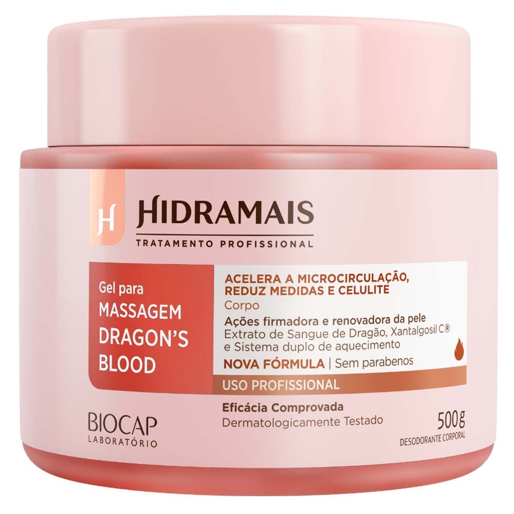 Creme de Massagem Hidramais – Dragon Blood 500g 1