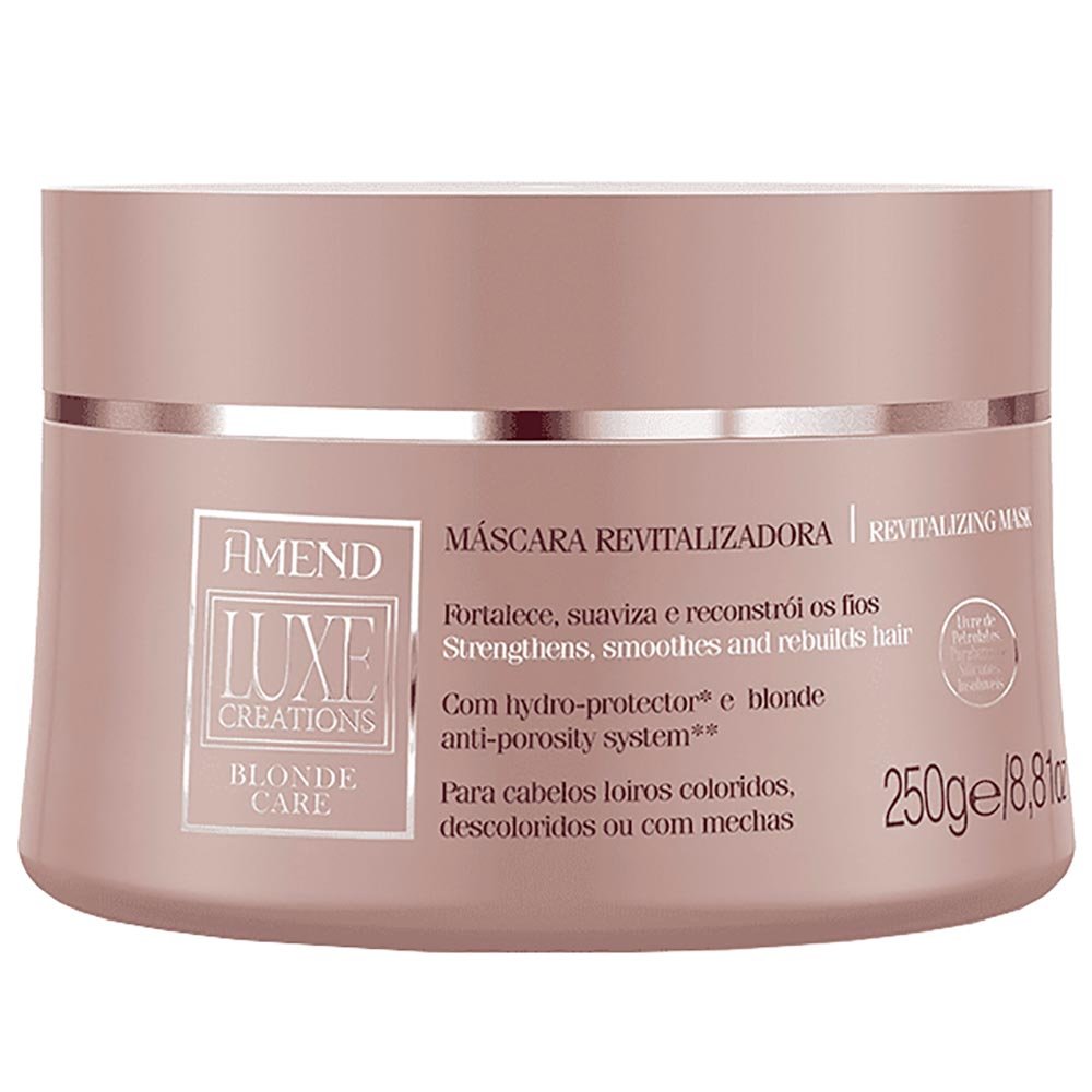 Amend Luxe Creations Blonde Care Máscara 250g 1