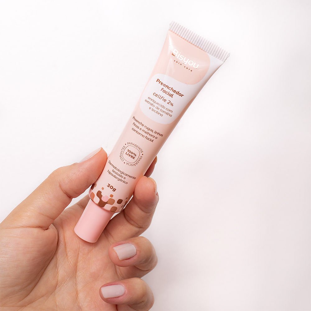 Gel Preenchedor Facial Bisyou para linhas finas e rugas 30g 6