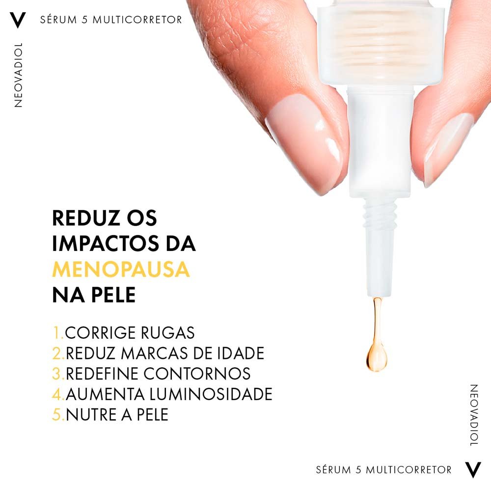 Sérum Multicorretor Menopausa Vichy – Meno Neovadiol 30ml 5