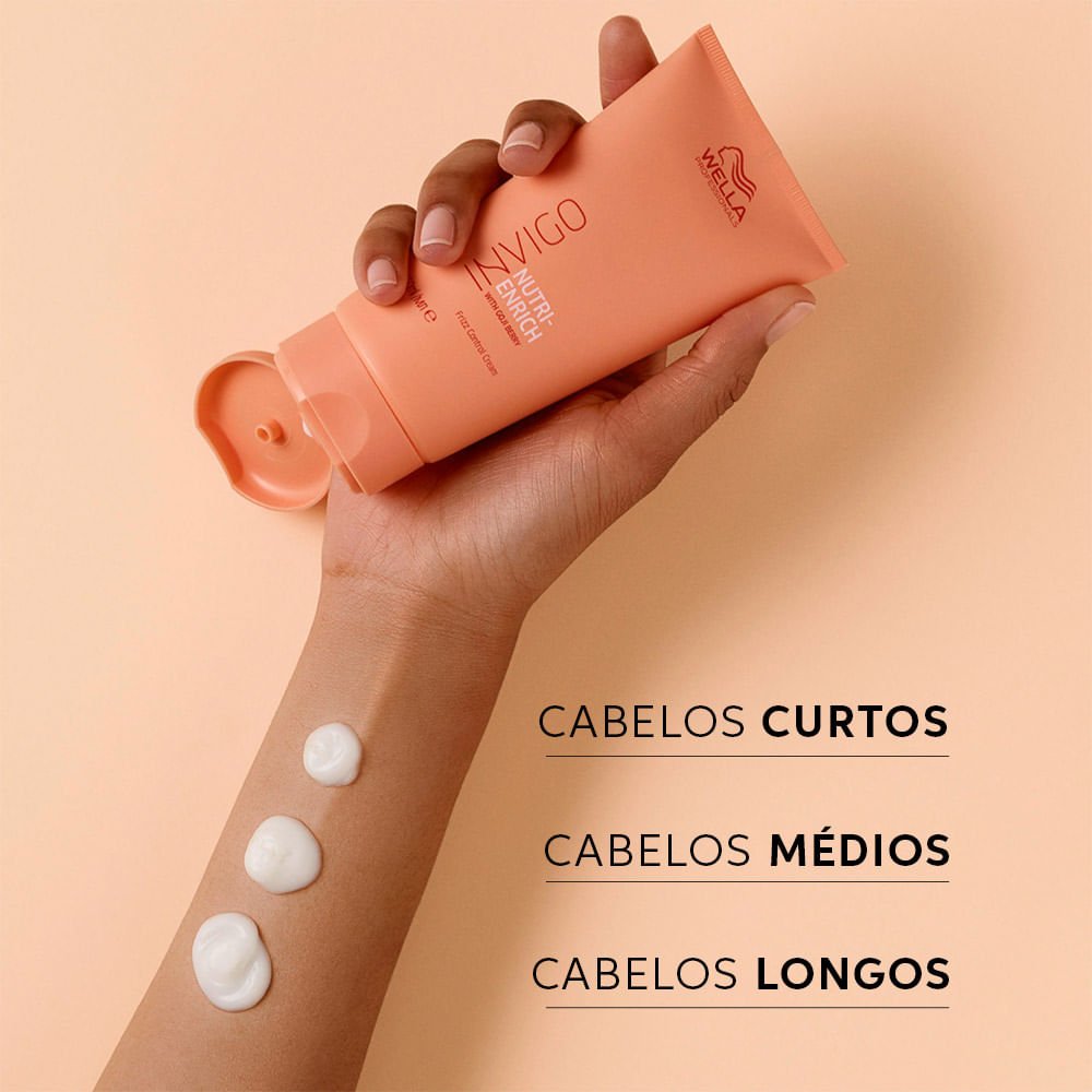 Wella Professionals Invigo Nutri-Enrich - Creme de controle de frizz 150ml 3