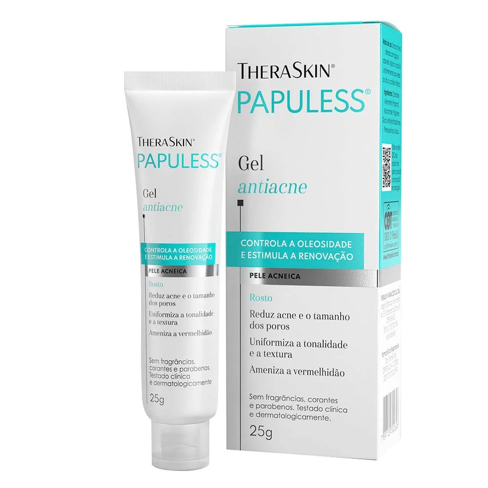 Gel Antiacne Theraskin - Papuless 25g 2