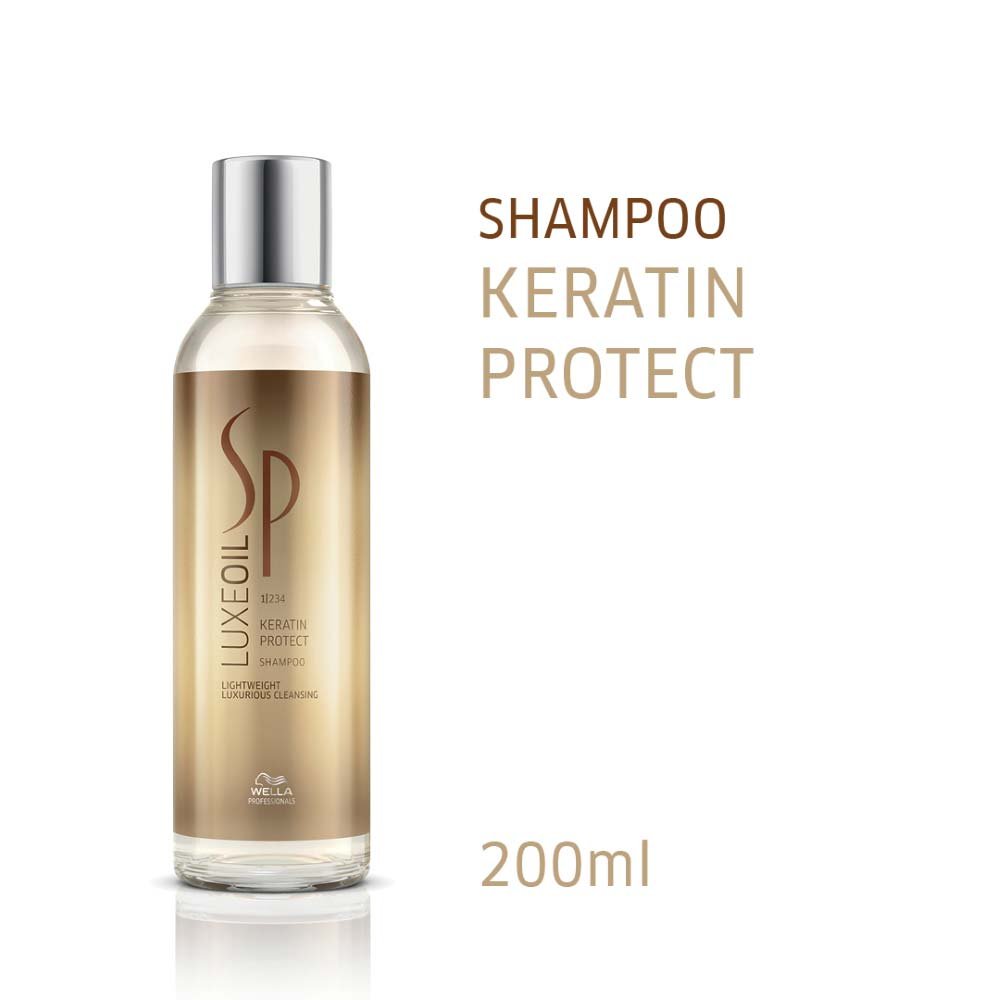 Wella SP Luxe Oil Keratin Protect - Shampoo Reconstrutor 200ml 3