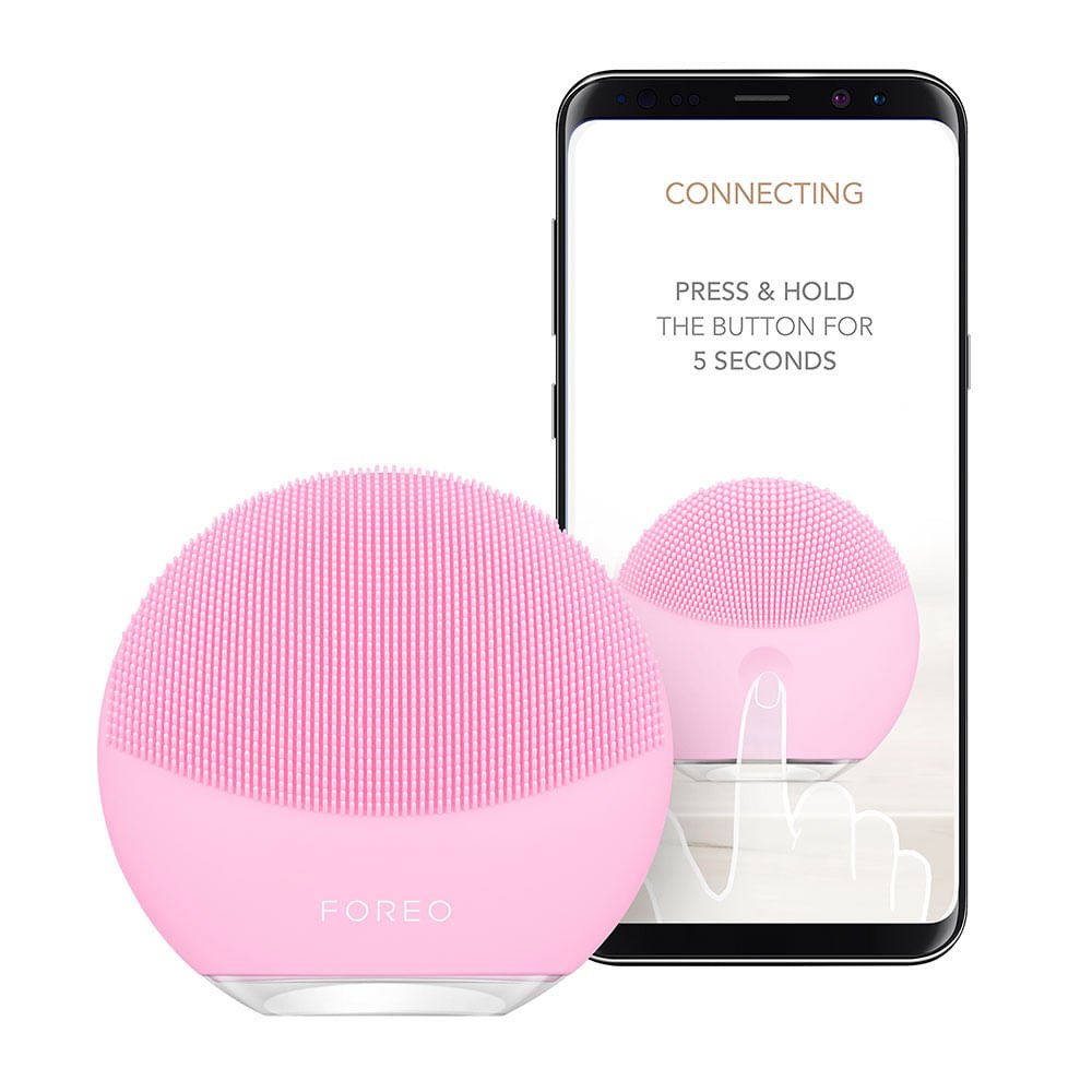 Escova de Limpeza Facial Foreo Luna Mini 3 Pearl Pink ÚNICO 4