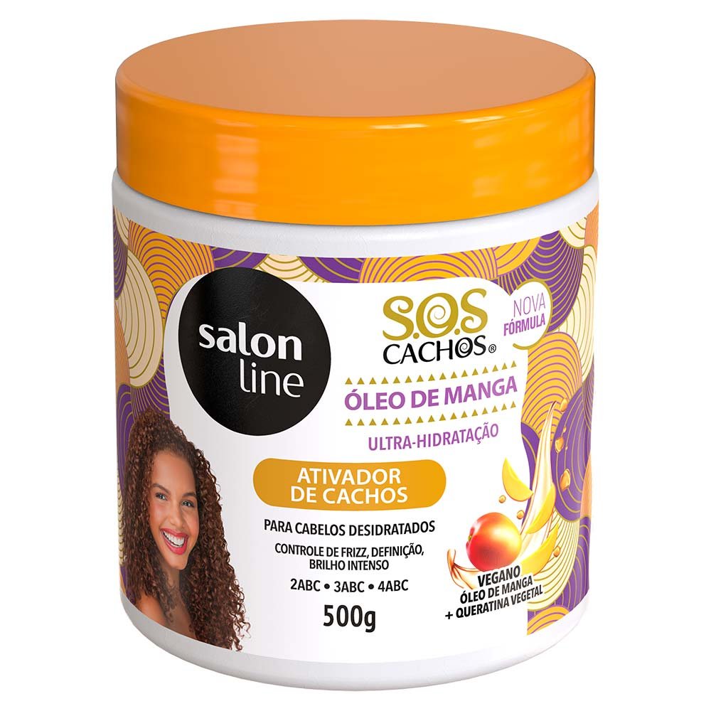 Salon Line S.O.S Cachos Óleo de Manga - Ativador de Cachos 500g 1