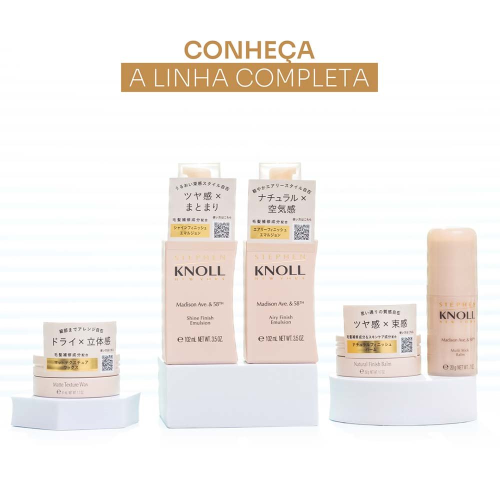 Pomada Modeladora Stephen Knoll Matte Texture Wax 50g 7
