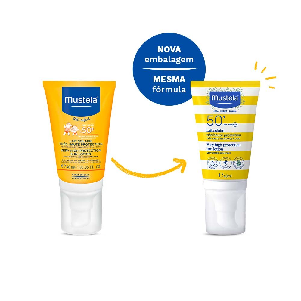 Protetor Solar Facial Infantil Mustela 40ml 7