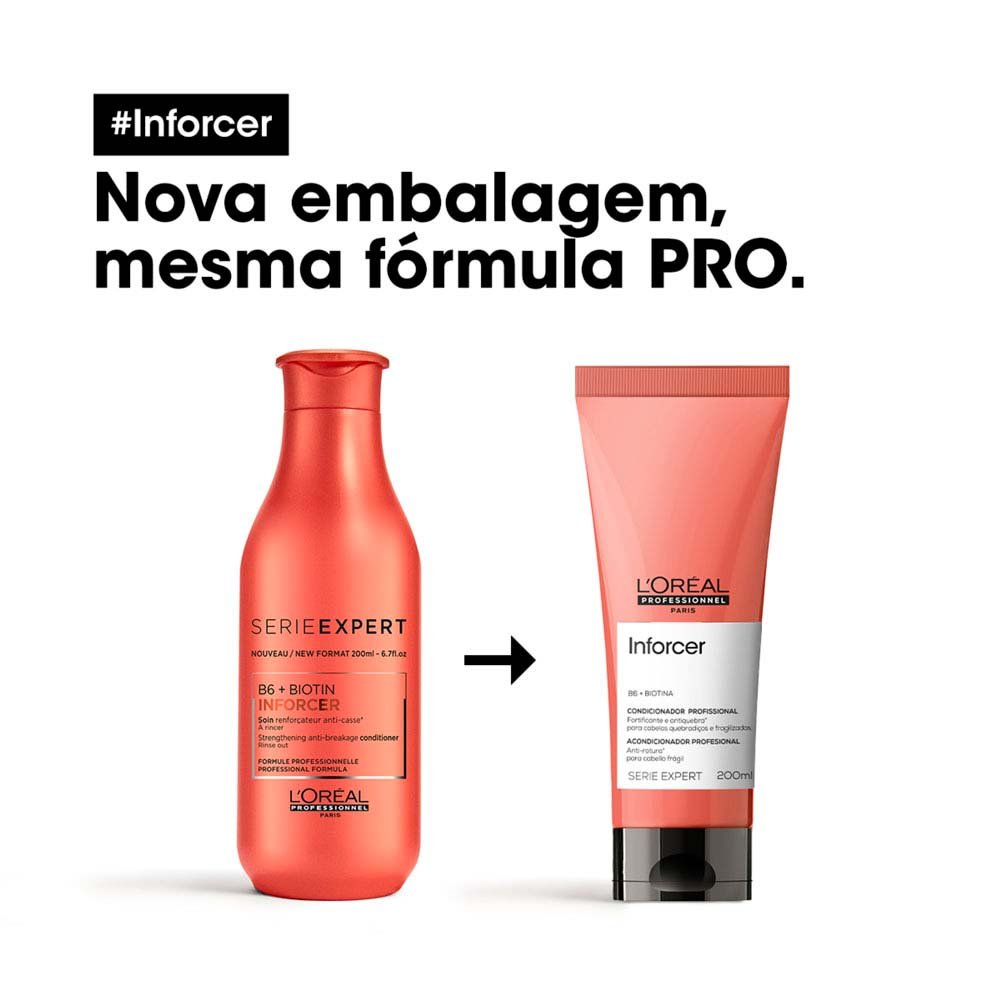 L’Oréal Professionnel Inforcer - Condicionador Anti-quebra 200ml 4