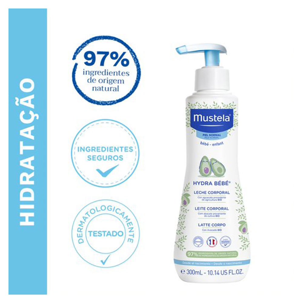 Hidratante Mustela Hydra Bebê 500ml 2