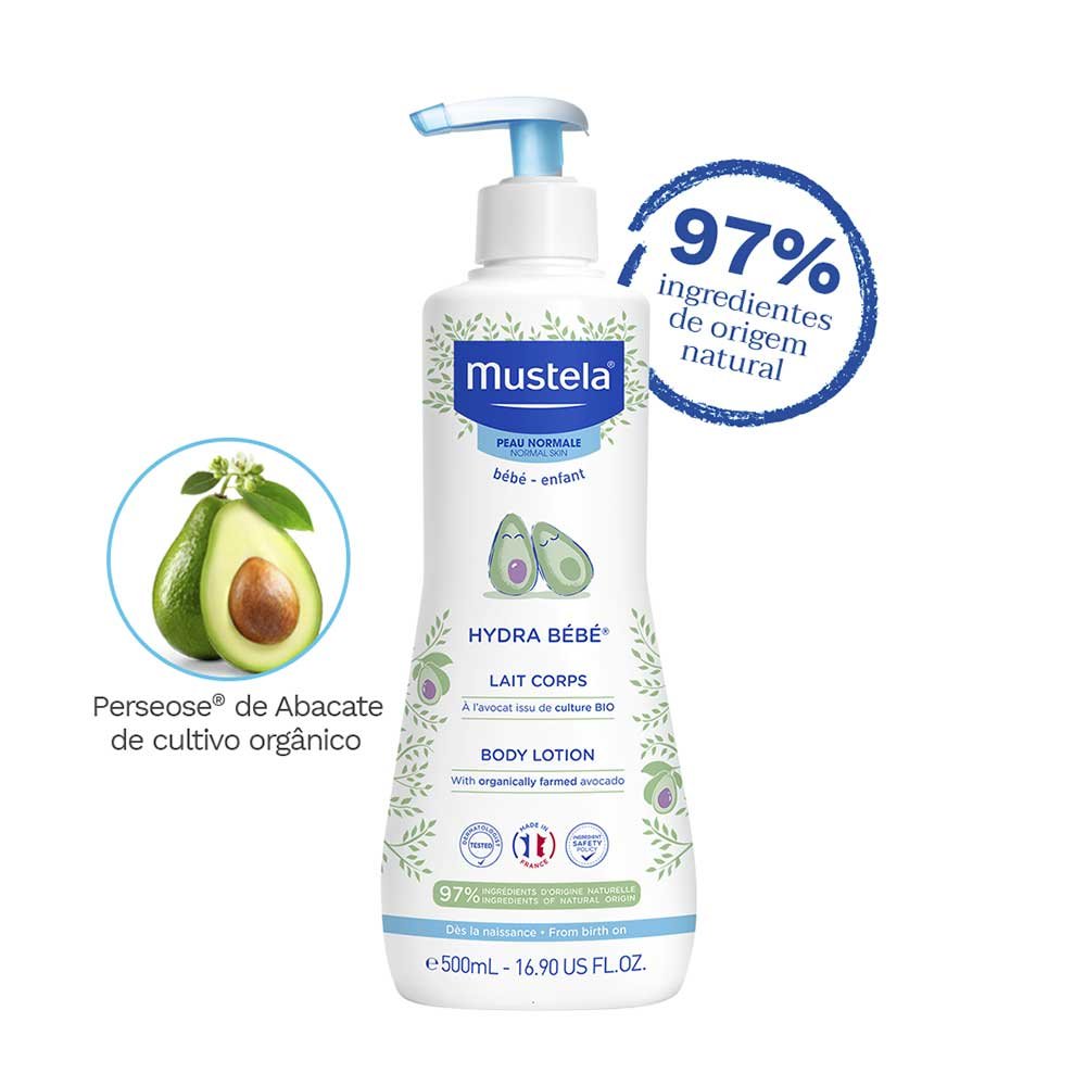 Hidratante Mustela Hydra Bebê 500ml 6