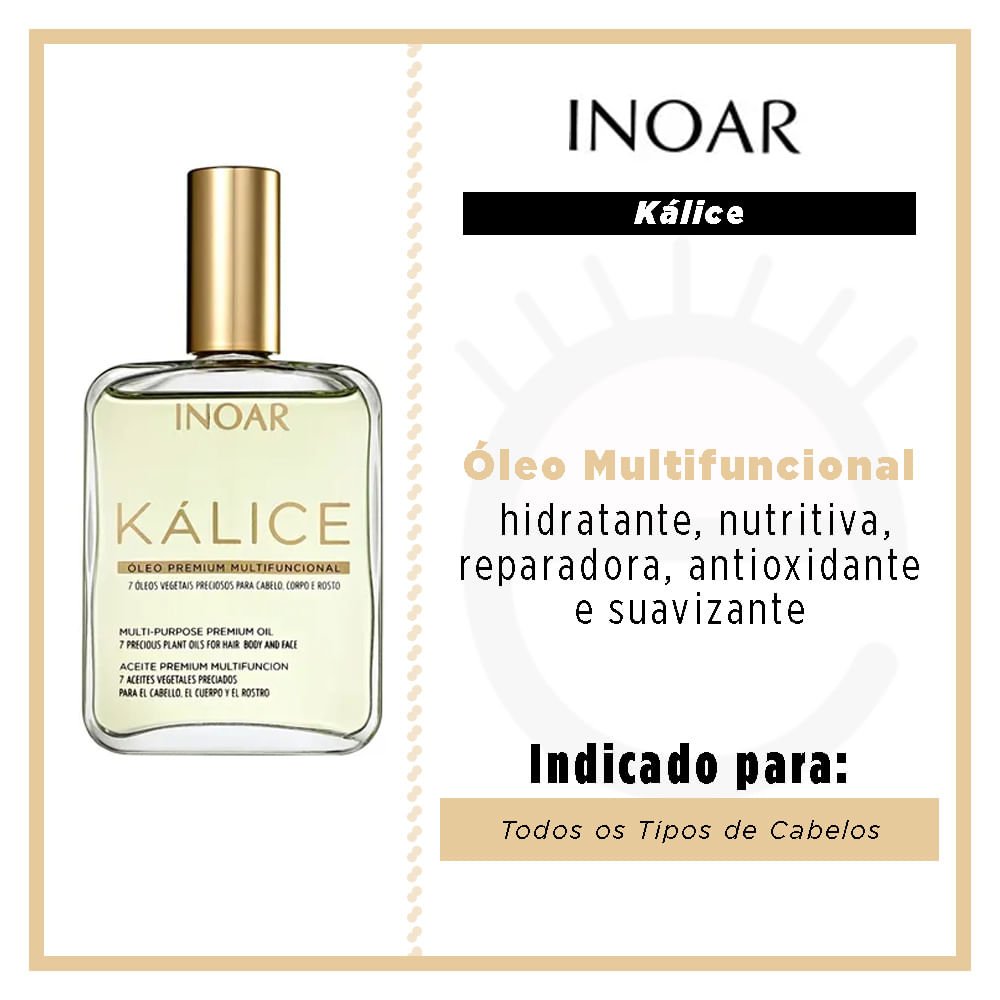 Inoar Kálice Óleo Multifuncional 100ml 4