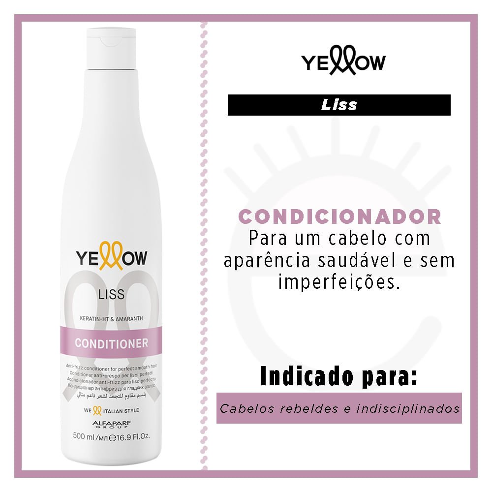 Yellow Liss - Condicionador 500ml 2