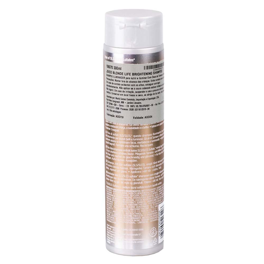 Joico Blonde Life Brightening - Shampoo 300ml 2
