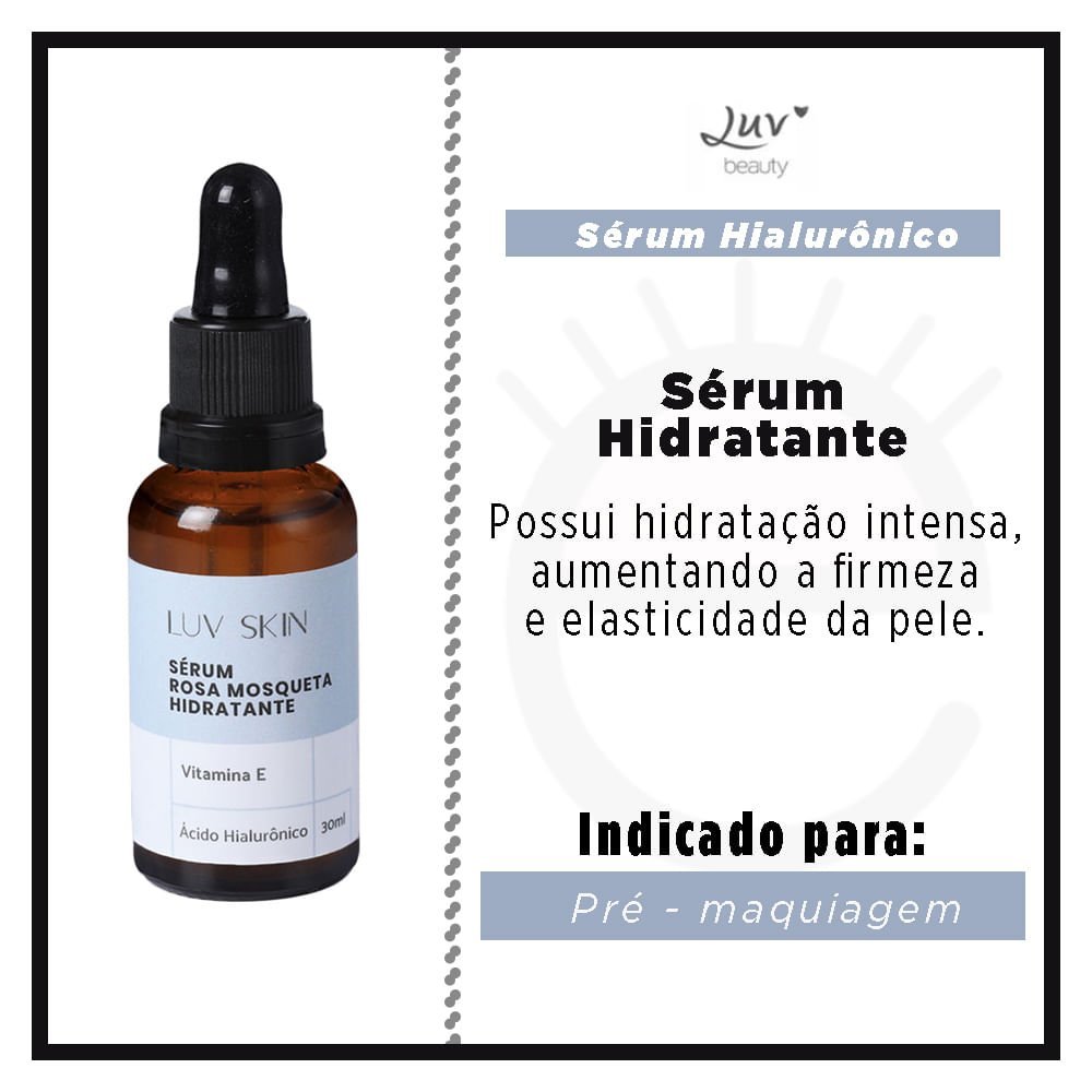 Sérum Hidratante Luv Beauty – Sérum Hialurônico 30ml 2