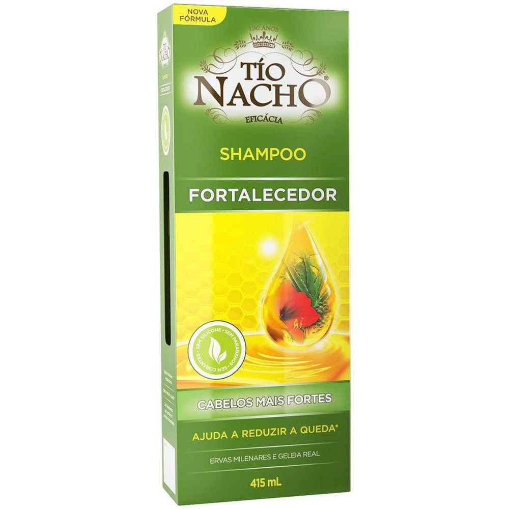Tio Nacho Shampoo Antiqueda Ervas Milenares – Shampoo 415ml 1