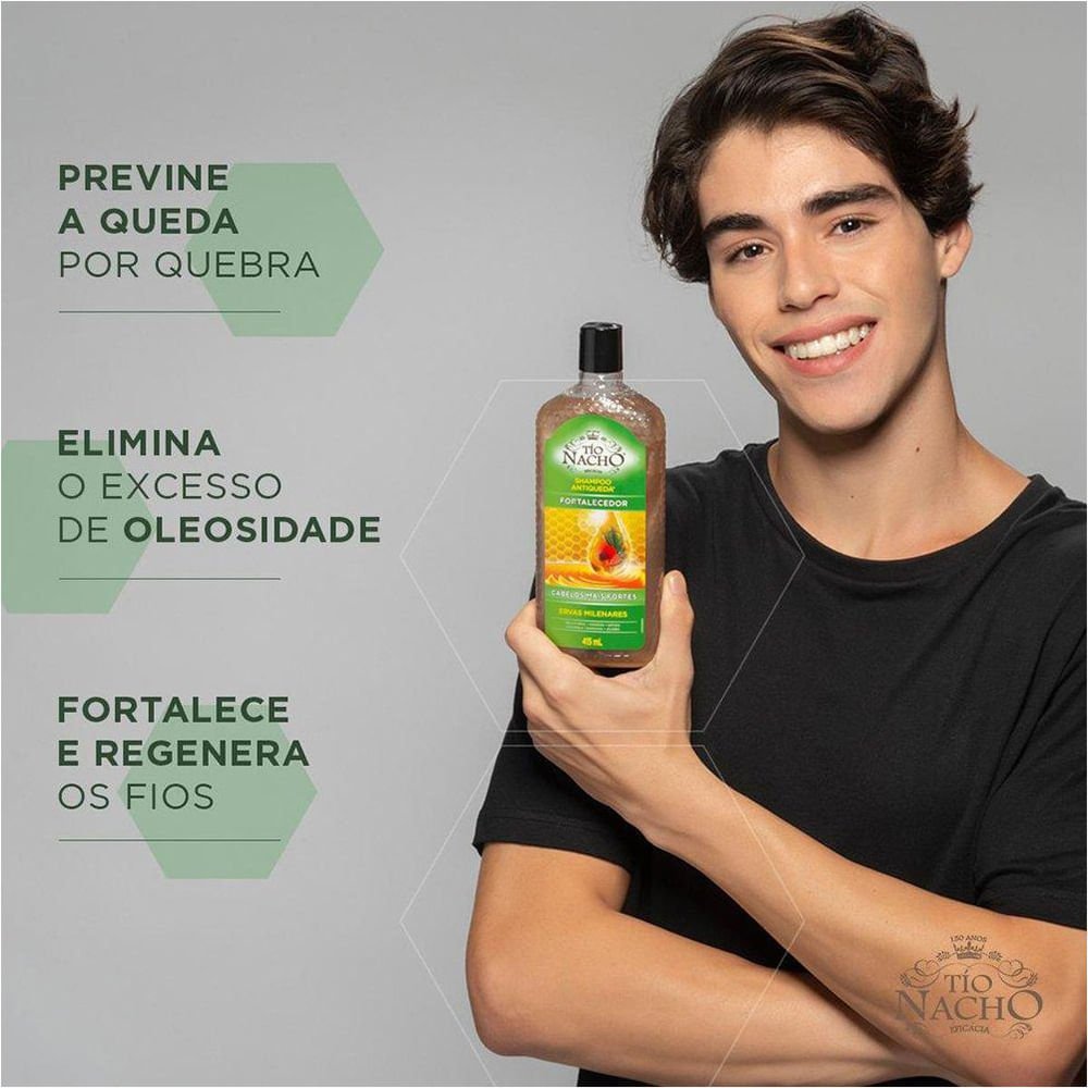 Tio Nacho Shampoo Antiqueda Ervas Milenares – Shampoo 415ml 3
