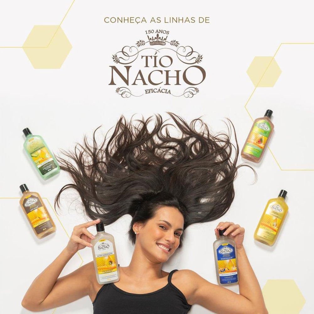 Tio Nacho Shampoo Antiqueda Ervas Milenares – Shampoo 415ml 7