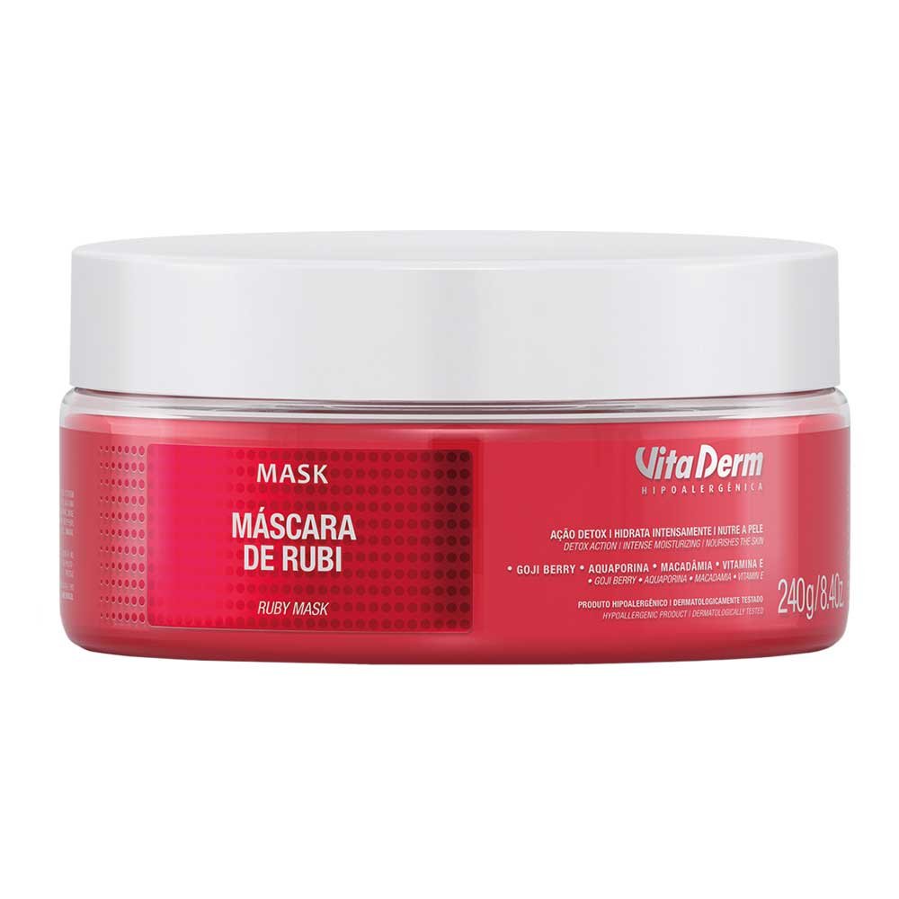 Vita Derm Rubi Máscara em Creme - Vita Mask 240g 1