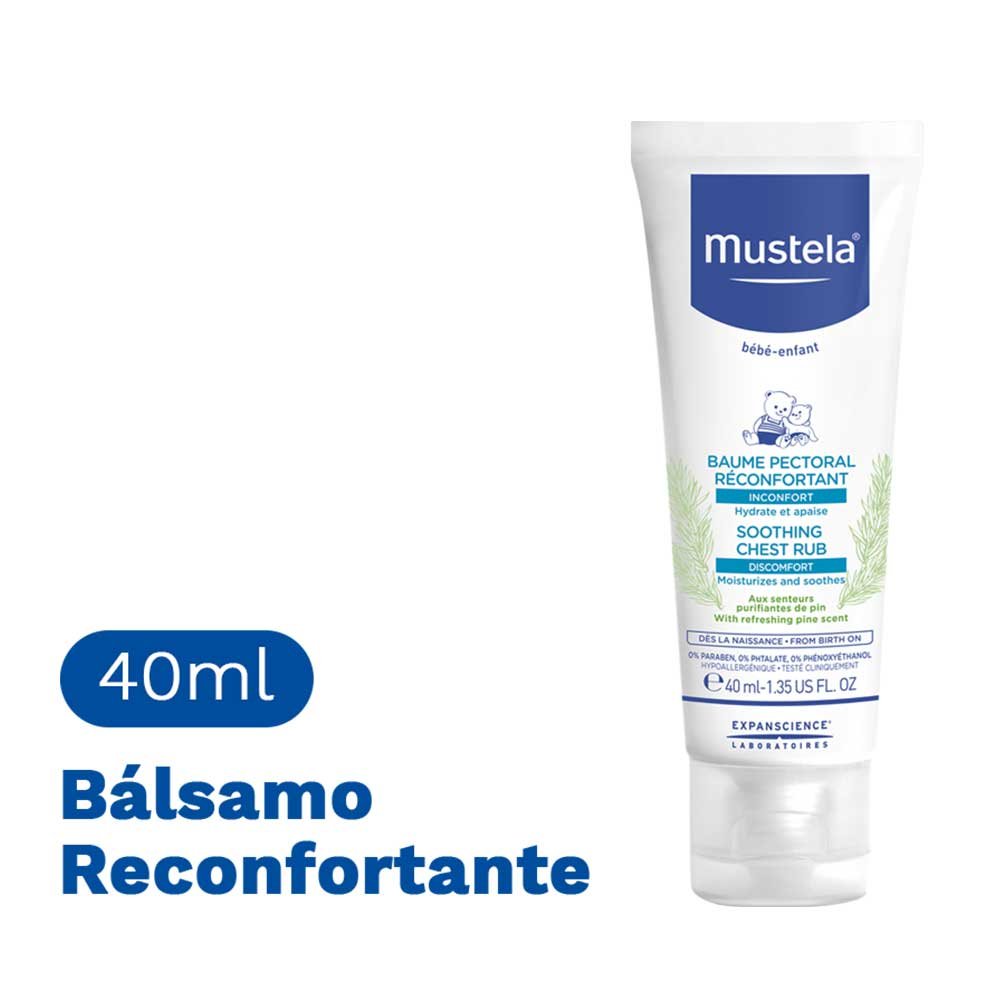 Bálsamo Mustela Peitoral Reconfortante ÚNICO 4