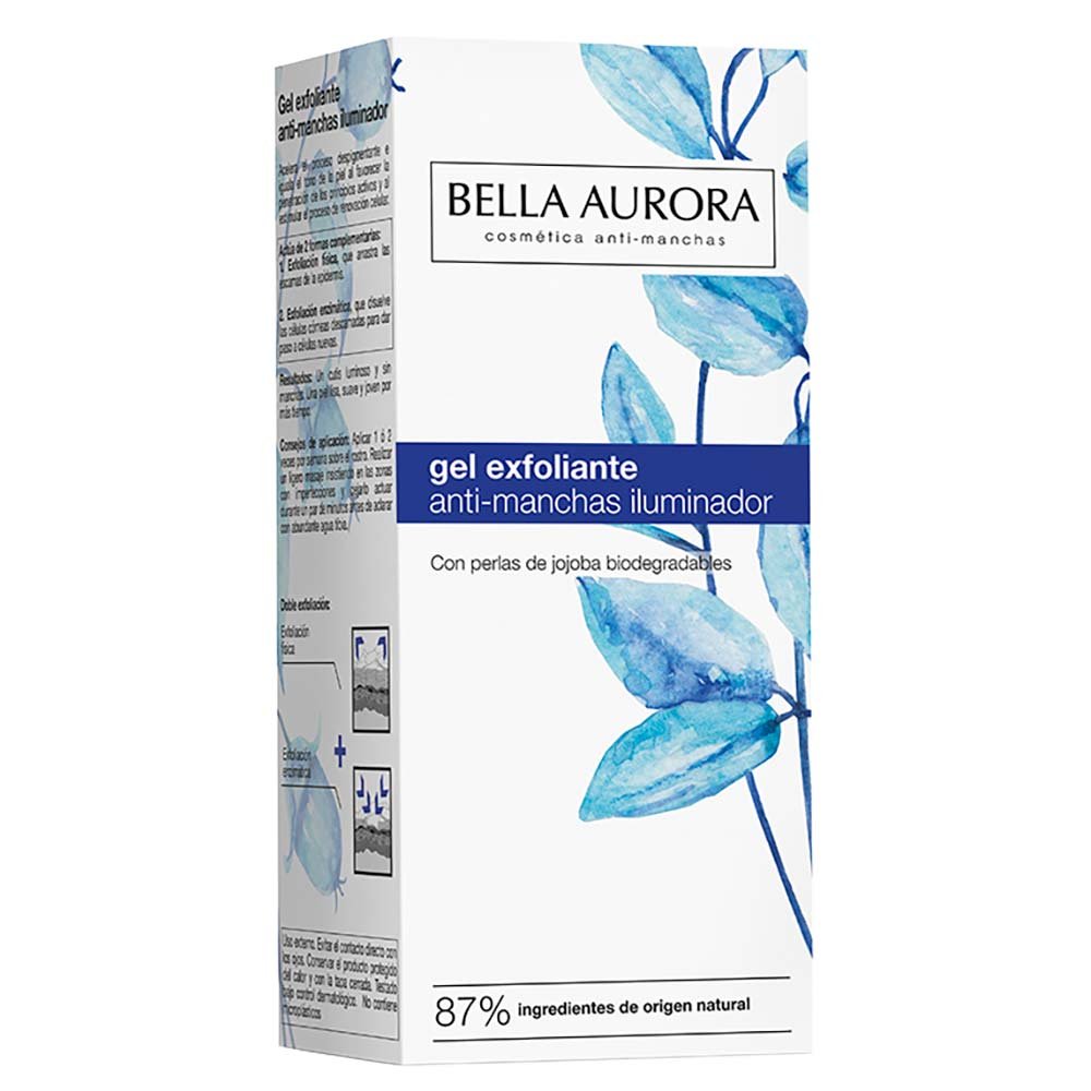 Gel Esfoliante Anti-Manchas Iluminador Bella Aurora 75ml 3