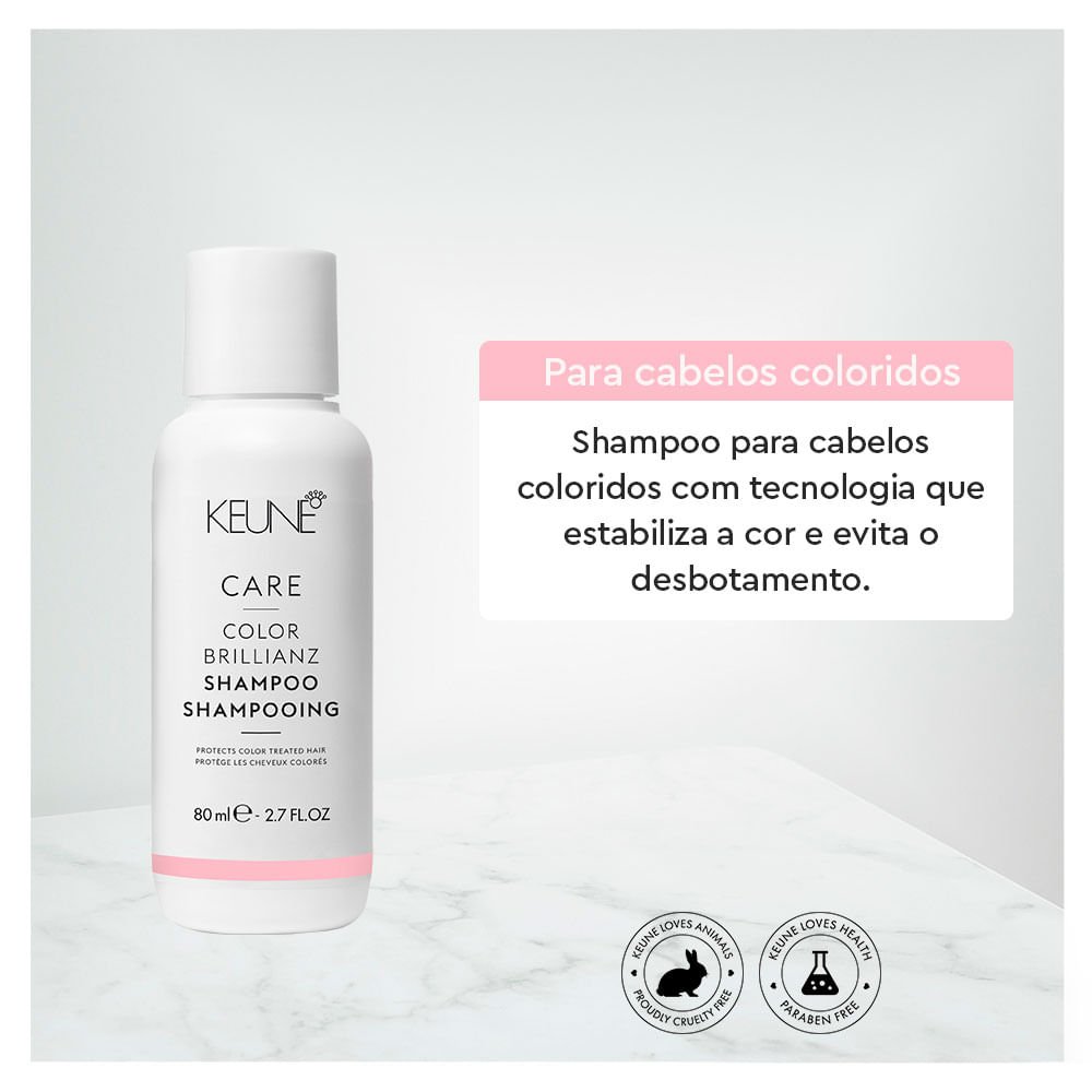Keune Care Color Brillianz Shampoo 80ml 2