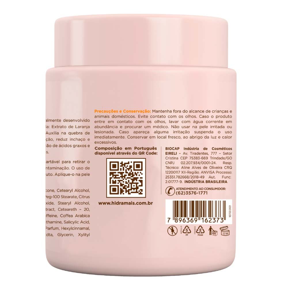 Creme para Massagem Hidramais - Lipodetox 1kg 3