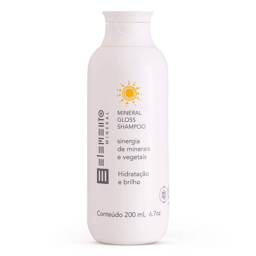 Elemento Mineral Mineral Gloss Shampoo 200ml 1
