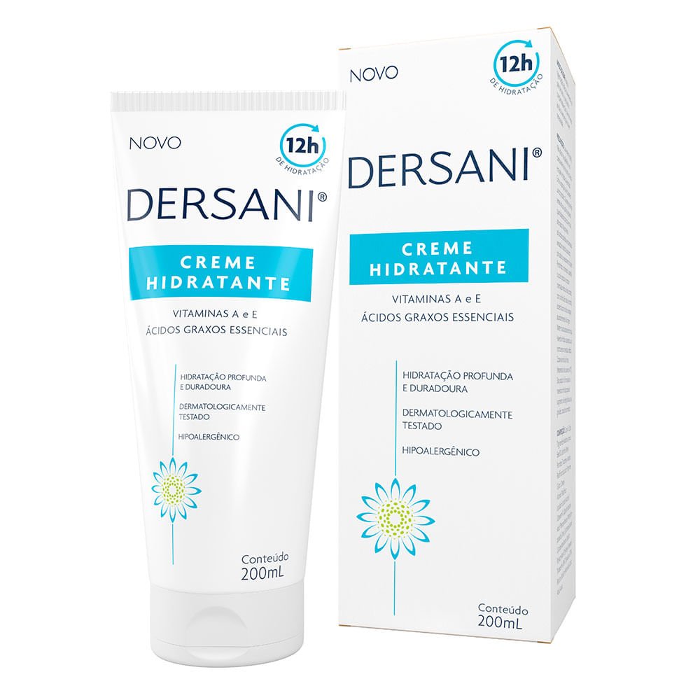 Hidratante Corporal Dersani - Dersani Creme Hidratante 200ml 2