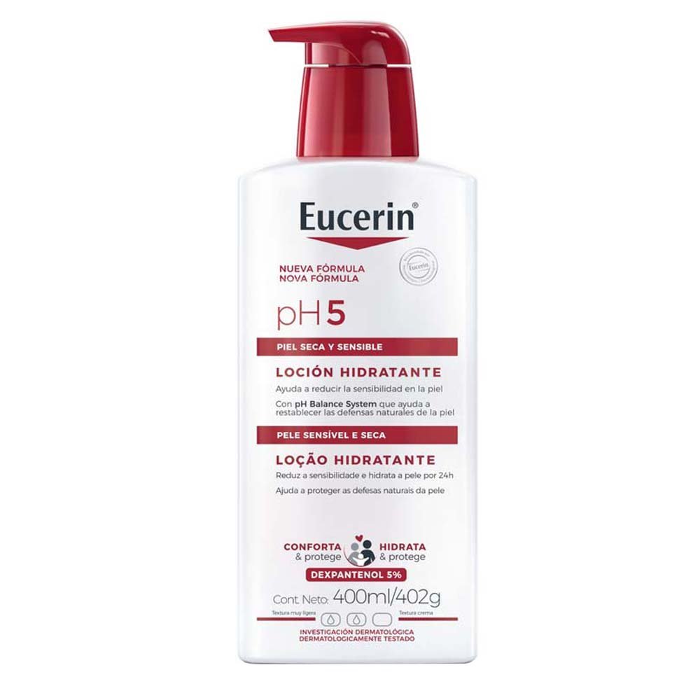 Loção Corporal Hidratante Eucerin pH5 400ml 1
