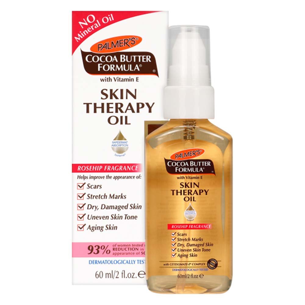 Óleo para Tratamento de Marcas no Corpo Palmer's Cocoa Butter Skin Therapy Oil Rosehip 60ml 1