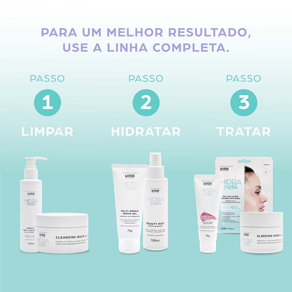 Máscara Noturna Kiss NY – Hidra Young 100g 7