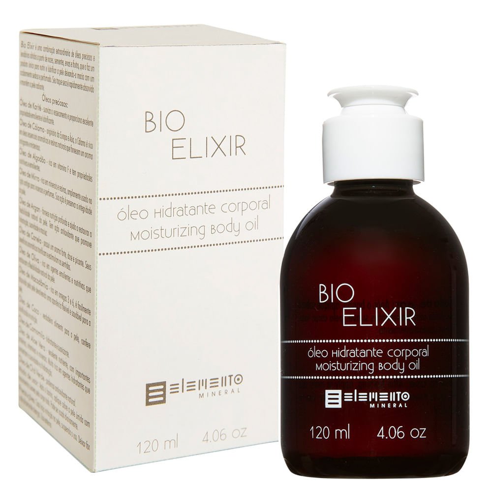 Óleo Corporal Hidratante Elemento Mineral - Bio Elixir 120ml 2