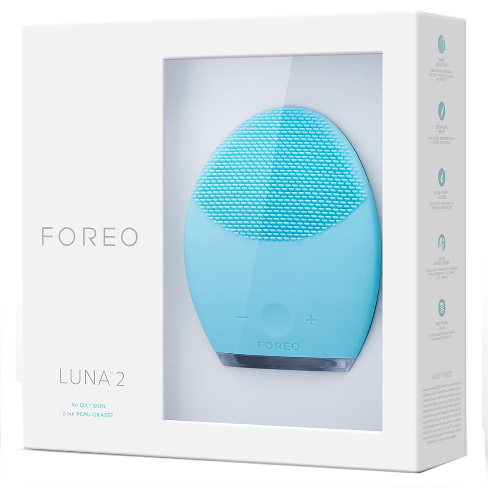 Luna 2 Pele Oleosa Foreo - Escova de Limpeza Facial ÚNICO 3