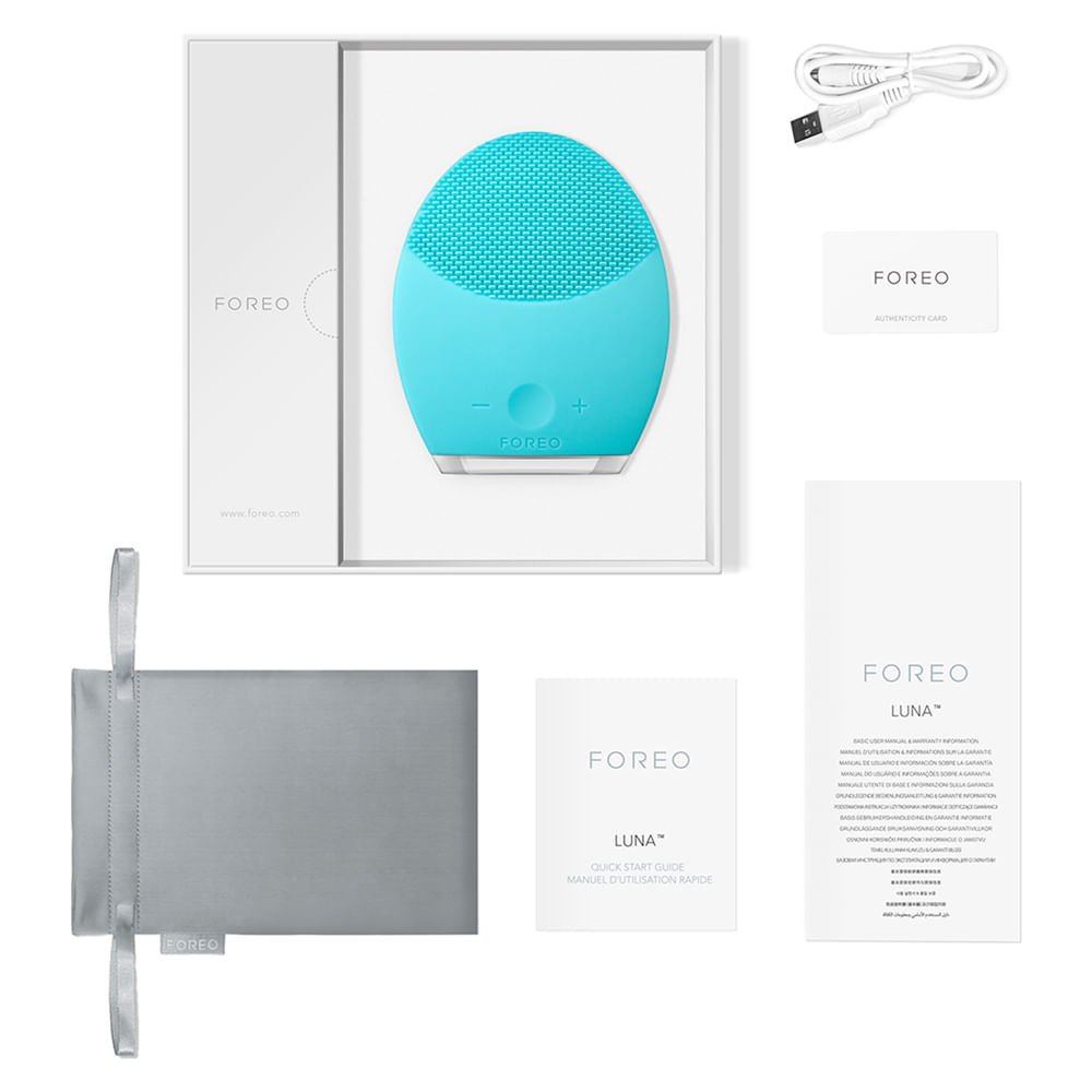 Luna 2 Pele Oleosa Foreo - Escova de Limpeza Facial ÚNICO 4