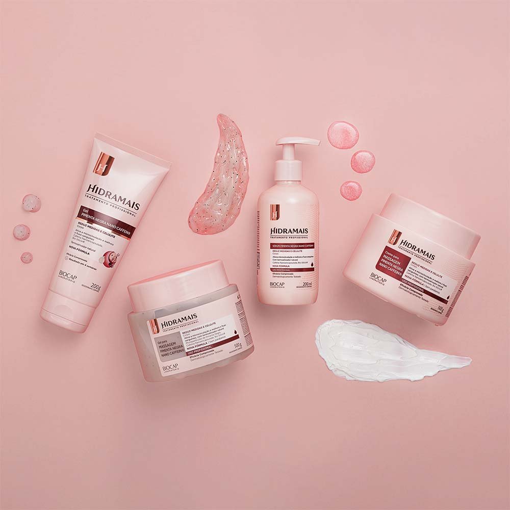 Gel para massagem Hidramais Pimenta Negra Caffein 500g 3