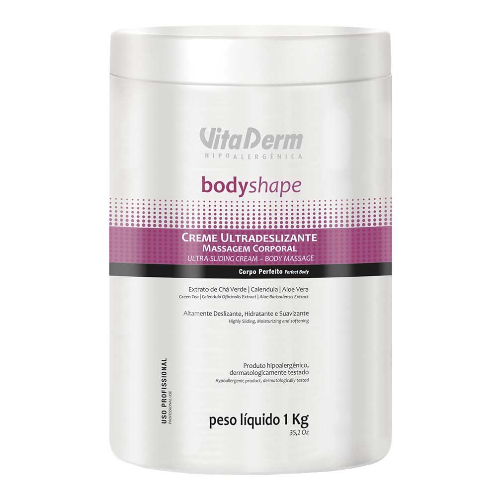 Creme Ultradeslizante Vita Derm – Body Shape 1kg 1