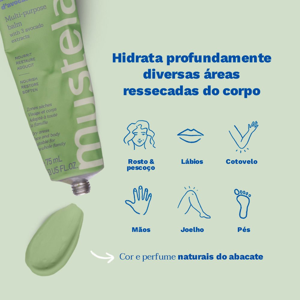 Bálsamo Multifuncional Mustela 75ml 2