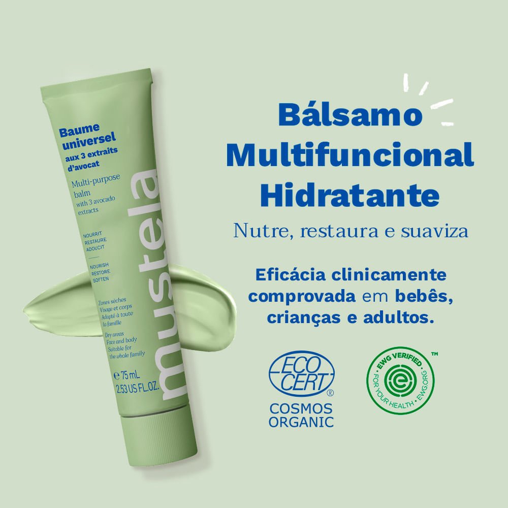 Bálsamo Multifuncional Mustela 75ml 5