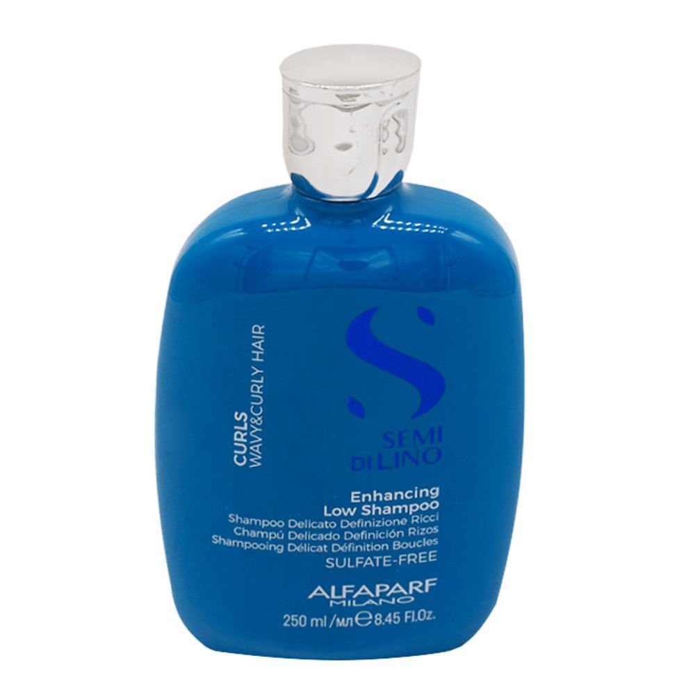 Alfaparf Semi di Lino Curls Enhancing Low – Shampoo para Cabelos Cacheados 250ml 2