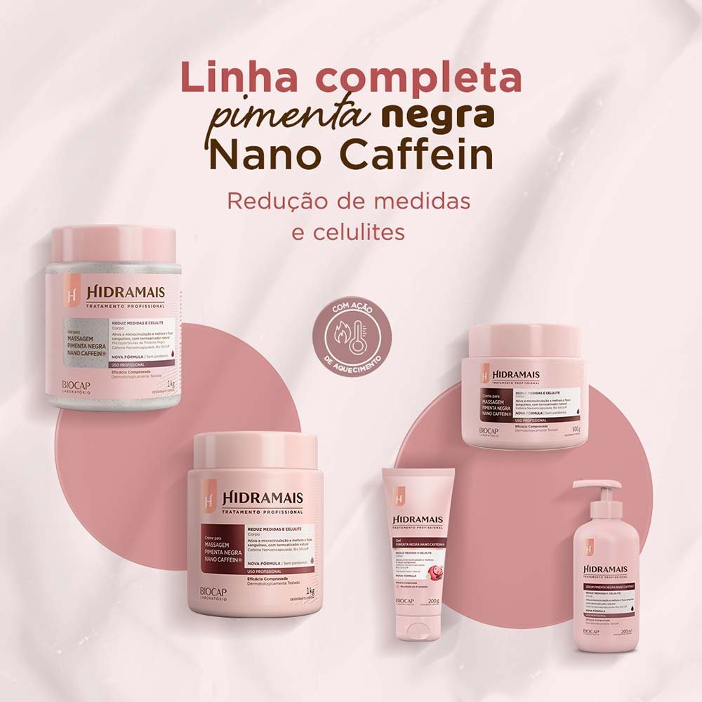 Creme Ativador para Massagem Hidramais – Pimenta Negra 1kg 6