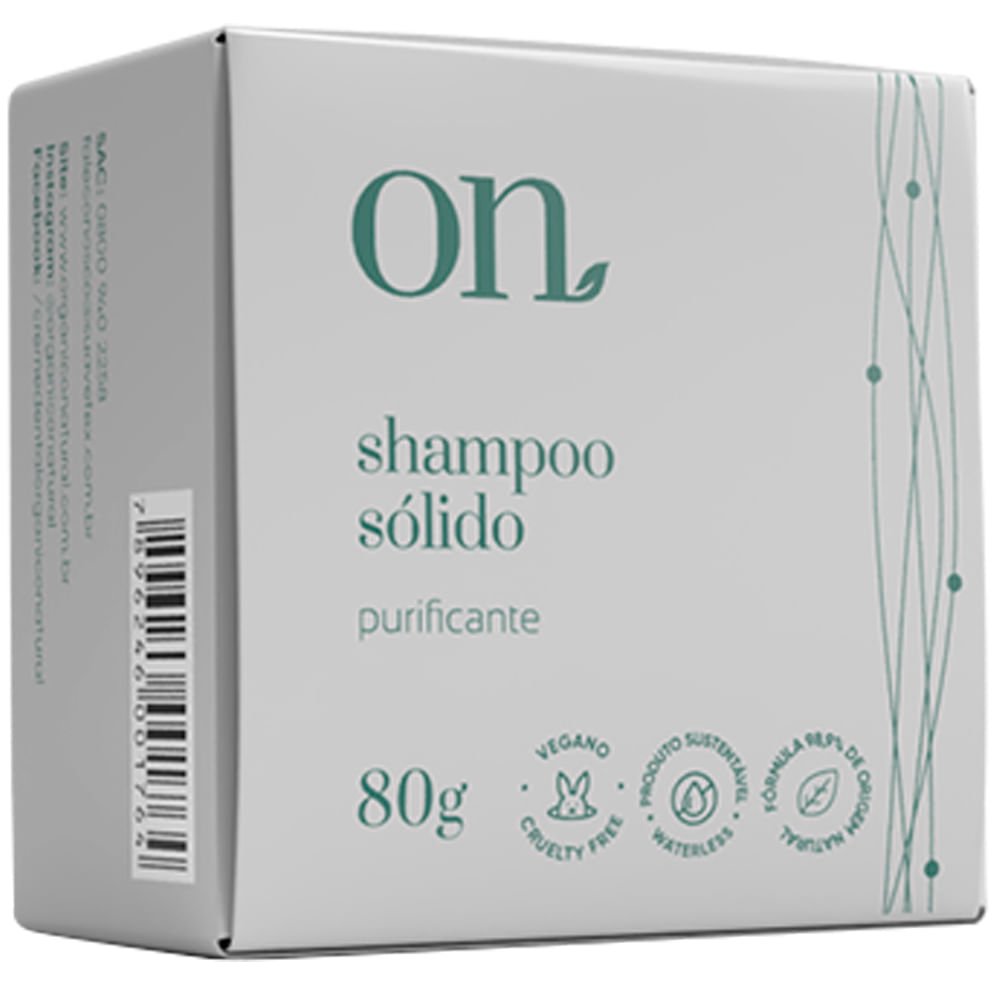 ON Purificante Shampoo Solido 80g 2