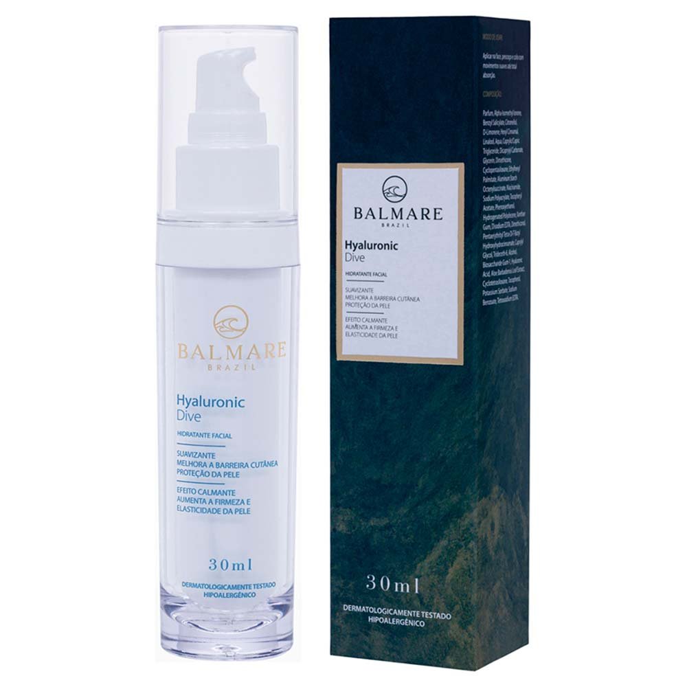 Hidratante Facial Balmare Hyaluronic Dive 30ml 3