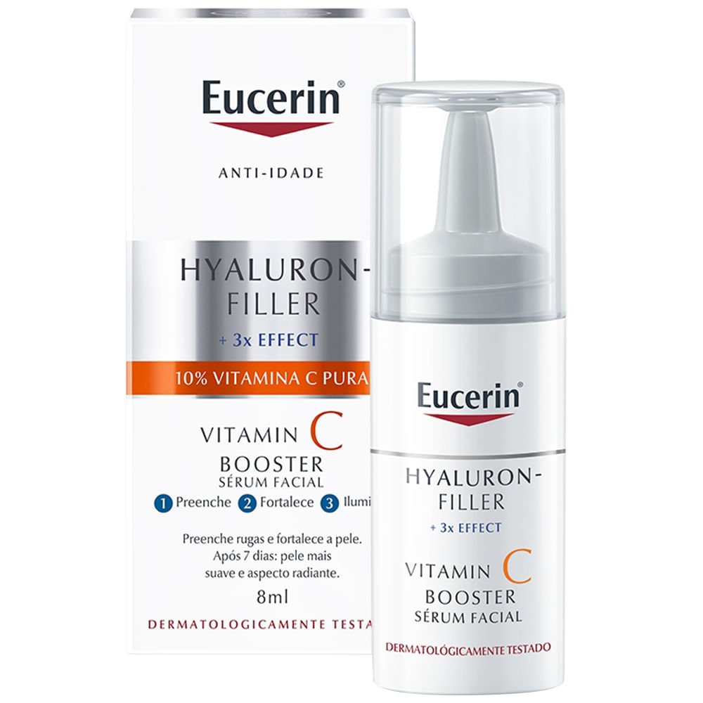 Creme Facial Anti-Idade Eucerin Hyaluron-Filler Vitamin C Booster 8ml 1