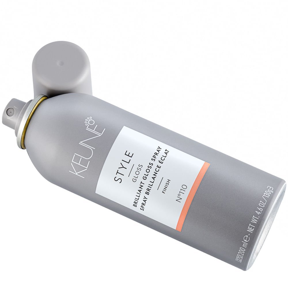 Keune Design Brilliant Gloss Spray 200 Ml – Für Glänzendes, Gesund Aussehendes Haar, Leichte Formel