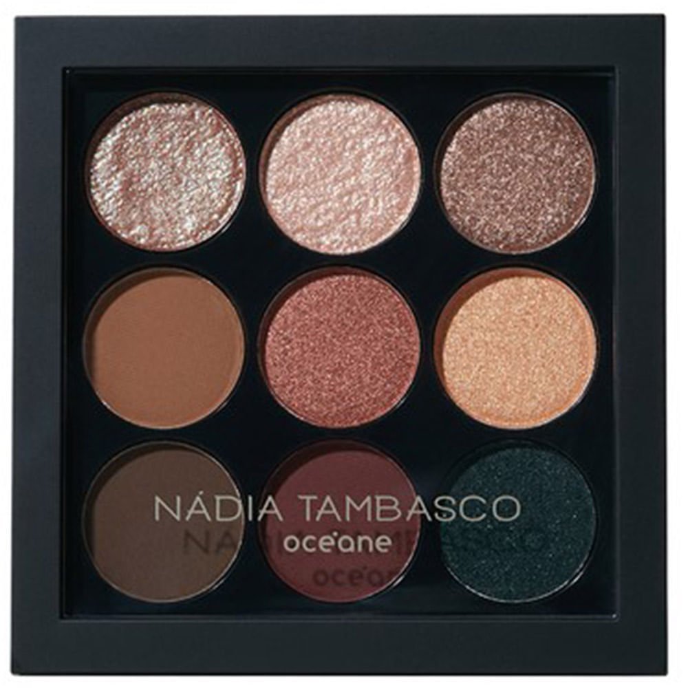 Paleta de Sombras Nádia Tabasco By Océane To Go – My Glam Multicores 5