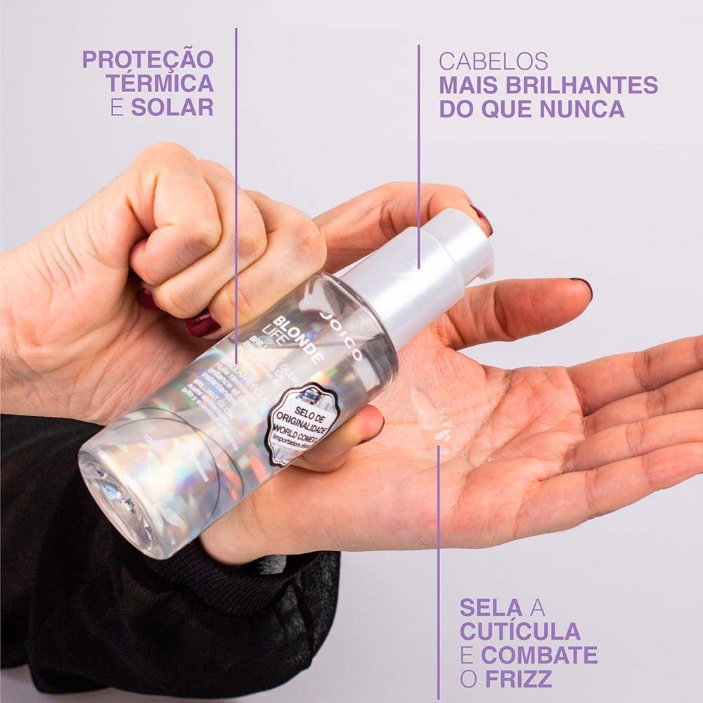 Joico Blonde Life Brightening Oil – Óleo Capilar 100ml 3