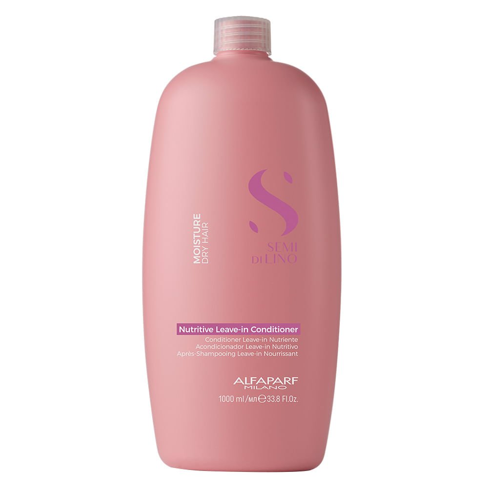 Alfaparf Milano Semi Di Lino Moisture Nutritive - Condicionador Leave-in 1L 1